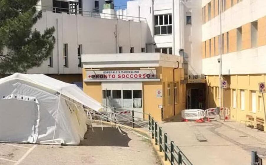 il pronto soccorso del san marcellino (archivio l unione sarda)