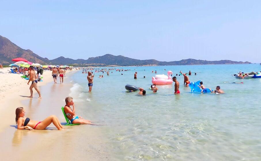 la zona di piscina rei (costa rei) a muravera (foto l unione sarda andrea serreli)