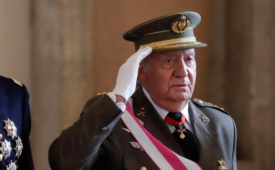 Il re emerito Juan Carlos