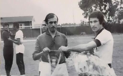 Nino Falchi con Greatti