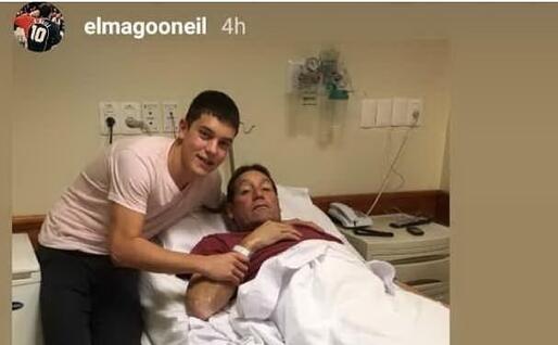 La foto postata da O'Neill