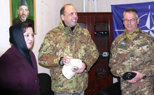 In tenuta militare a Herat, in Afghanistan (Ansa)