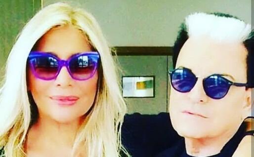 Con Mara Venier (da Facebook)
