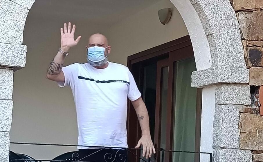 gian paolo decandia a casa (foto s lecca)