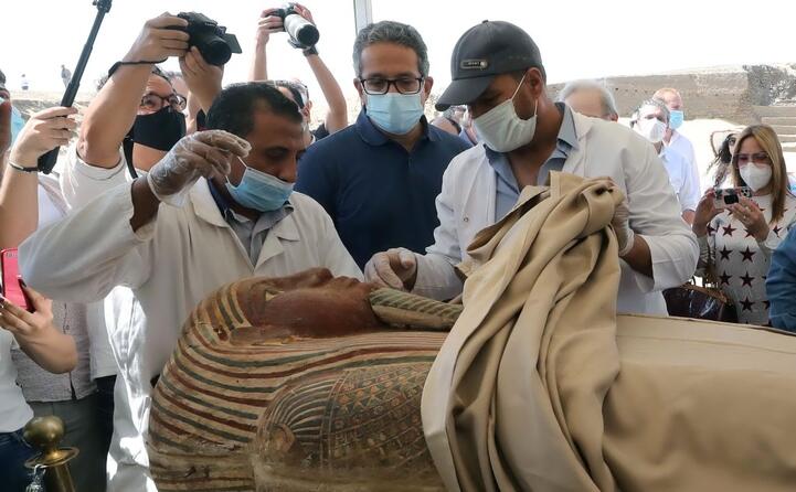 l eccezionale ritrovamento a saqqara