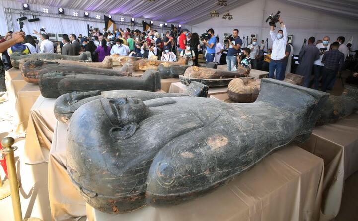 tutte le bare saranno portate al grand egyptian museum di prossima apertura