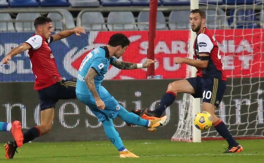 Joao And Pavoletti Are Not Enough Cagliari Spezia Ends 2 2 L Unione Sarda It