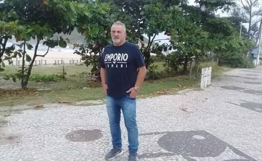 carlo d andrea cagliaritano da oltre 20 anni rio de janeiro (foto concessa)