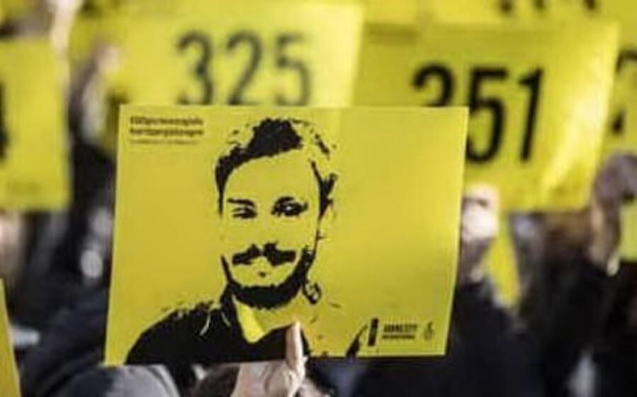 una manifestazione per giulio regeni (archivio l unione sarda)