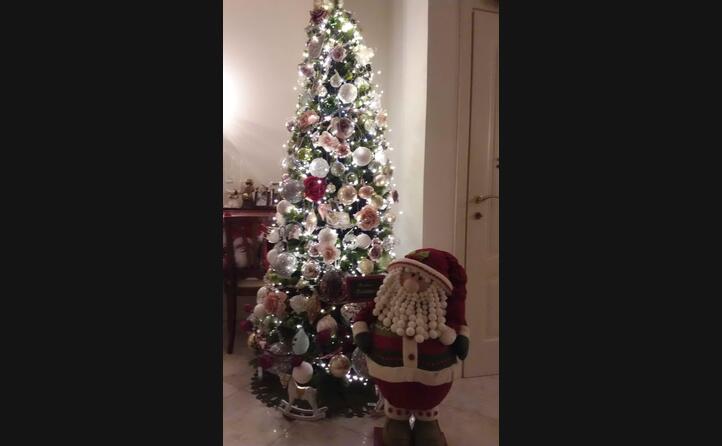 albero e babbo natale maria da tempio pausania