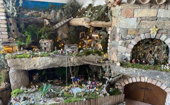 il presepe di alex catzula da meana sardo