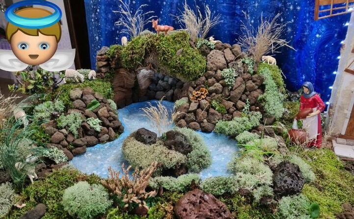 il presepe di gianluca e milena dal medio campidano