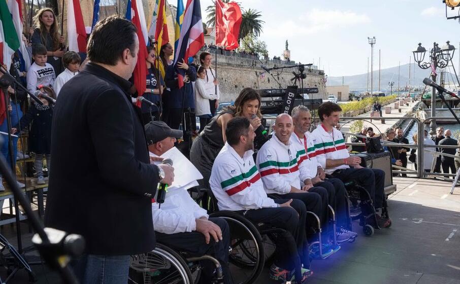la presentazione della nazionale italiana nell edizione 2017 ad alghero (foto paolo calaresu)