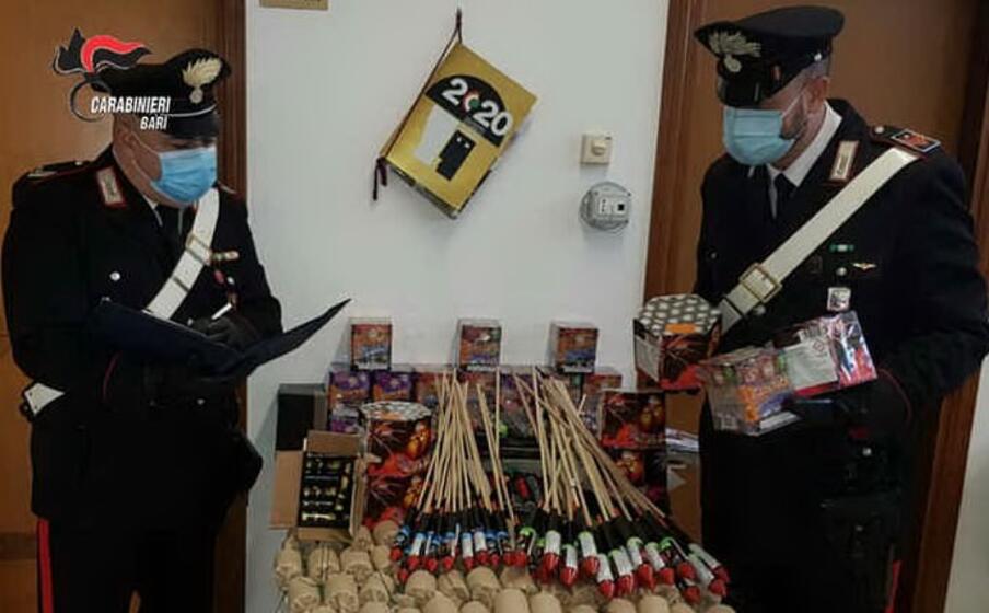 sequestro di botti illegali (ansa)