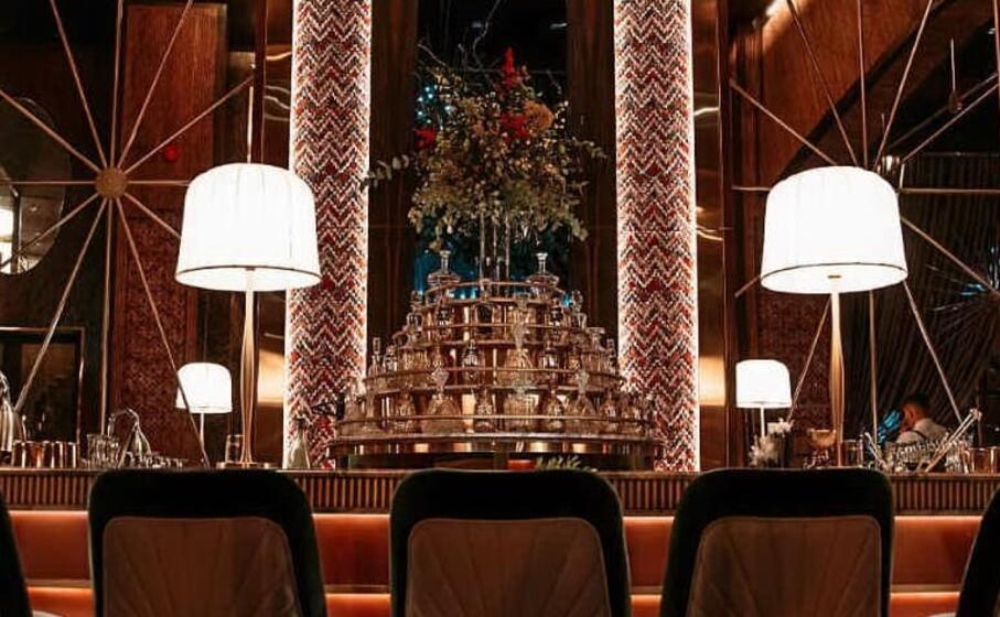 un dettaglio del locale di briatore (foto instagram billionaire riyad)