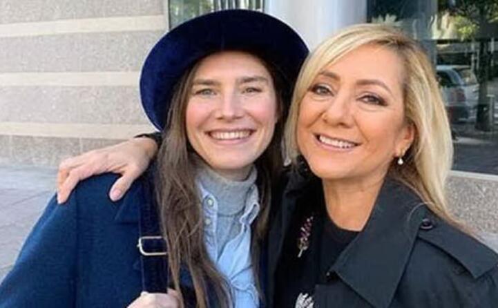 oggi ha stretto amicizia con amanda knox