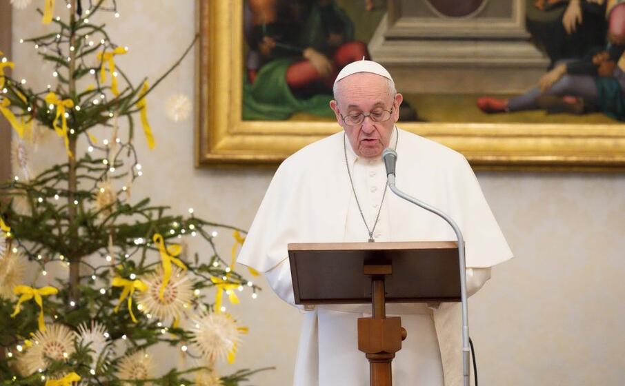 papa francesco (ansa)