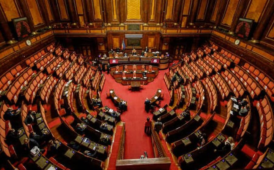l aula del senato (foto ansa)