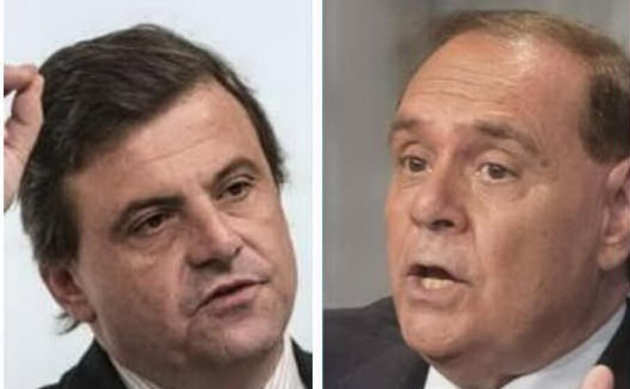 carlo calenda e clemente mastella (ansa)