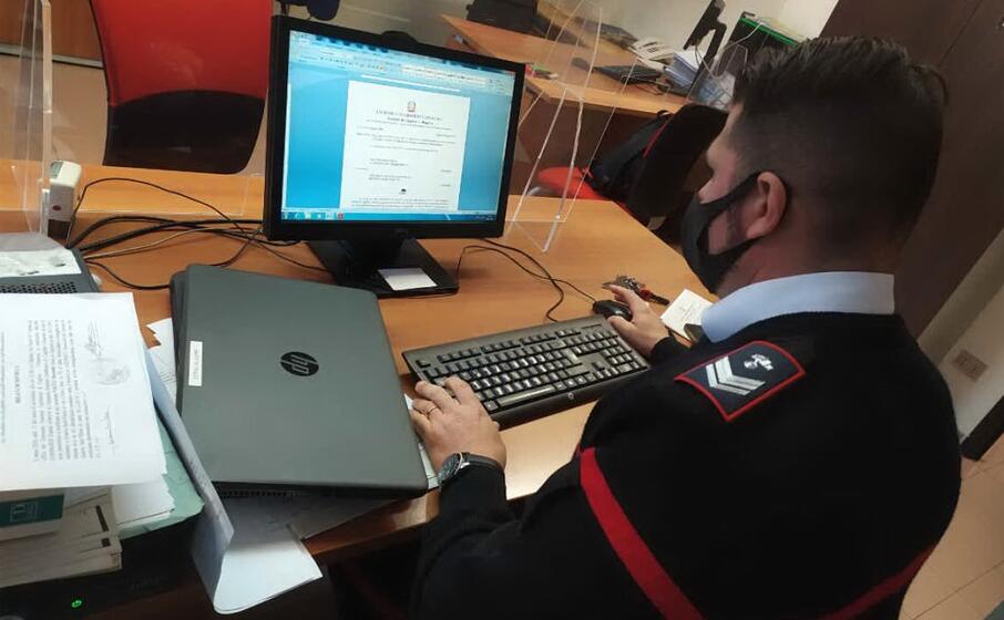 (foto carabinieri di cagliari)