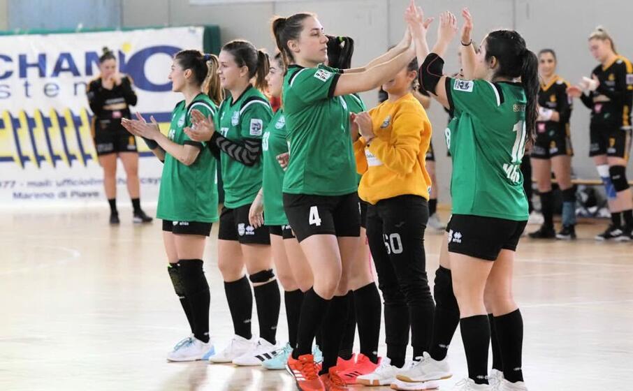 l hac nuoro prima del match con l oderzo (foto pallamano oderzo)