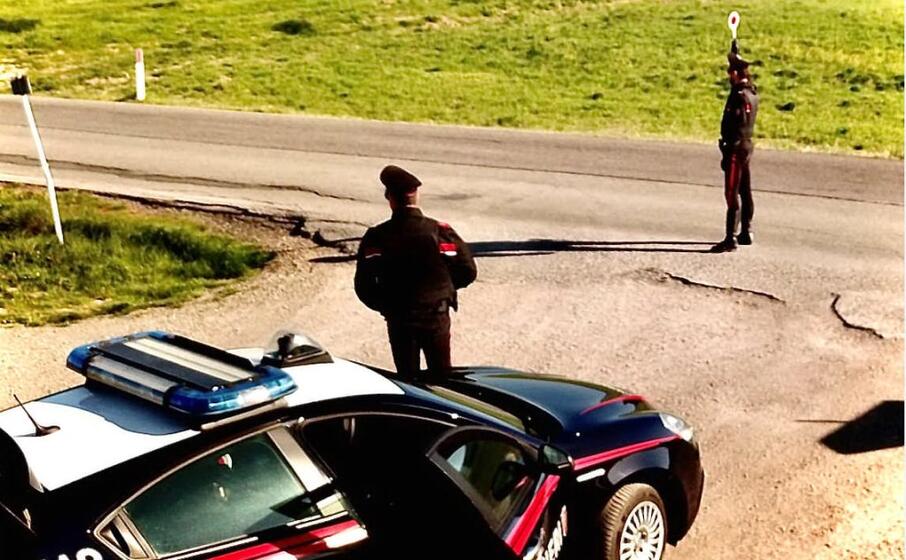 un controllo (foto carabinieri)