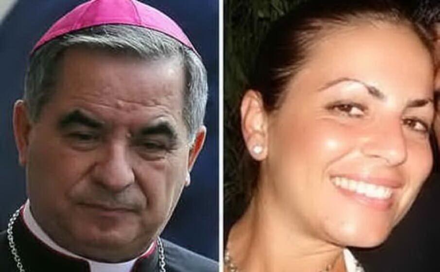 angelo becciu e cecilia marogna (archivio l unione sarda)
