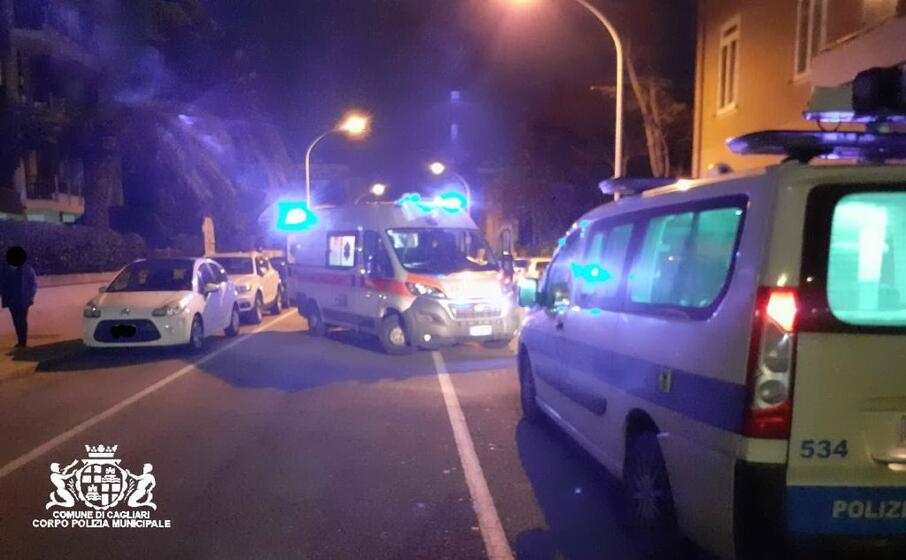l incidente (foto polizia municipale)