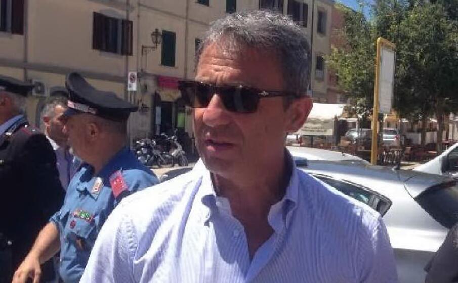 il ministro costa a porto torres nel 2019 (l unione sarda pala)