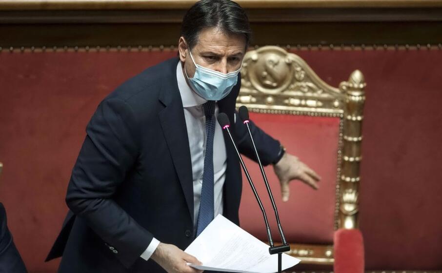 giuseppe conte (ansa)