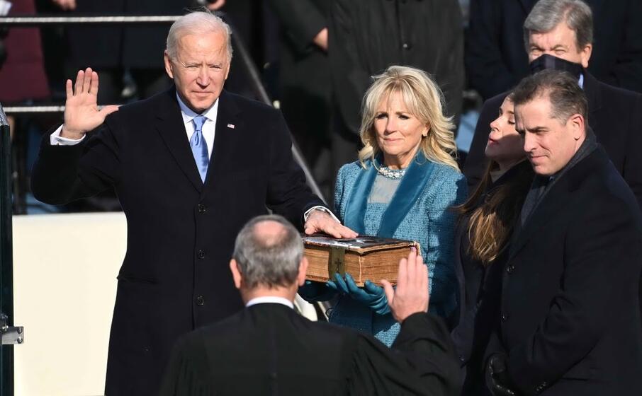 il giuramento di joe biden