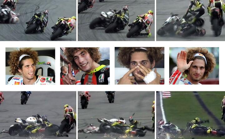 le immagini dell incidente