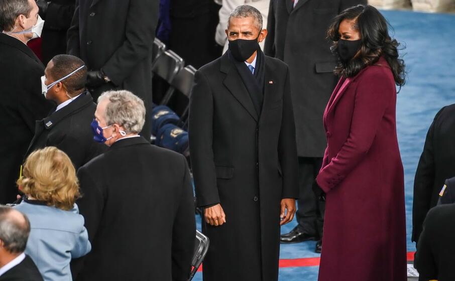 presenti barack e michelle obama