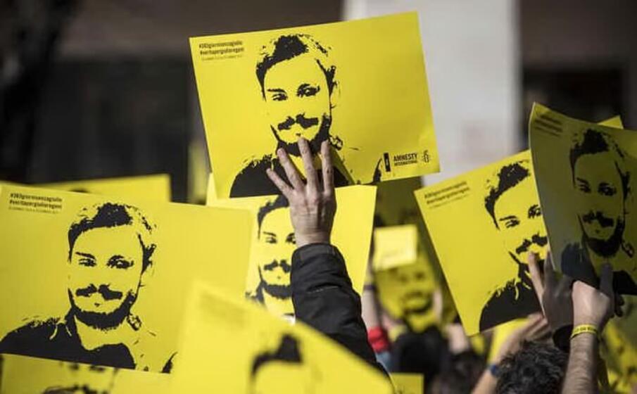 una manifestazione per chiedere verit sul caso regeni (ansa)
