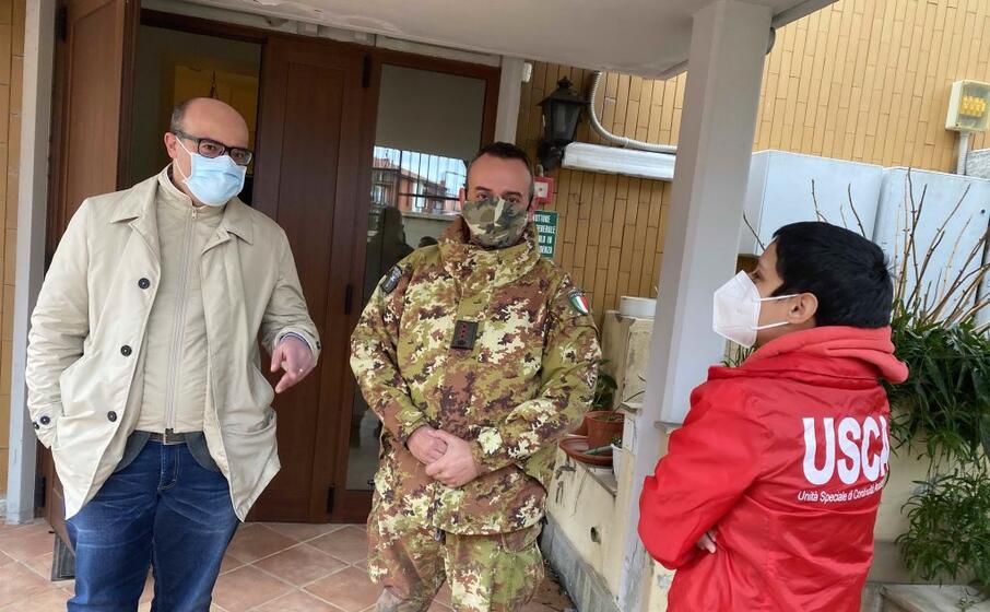 il colonnello ciancia a lanusei (foto pillonca)