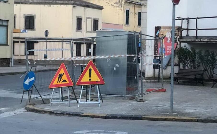 le centraline colpo d occhio (foto l unione sarda pala)