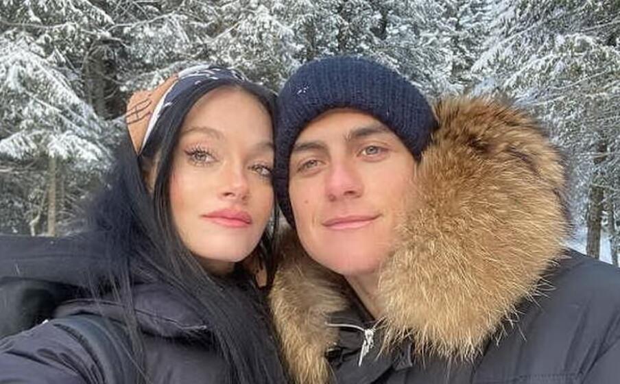 oriana sabatini e il fidanzato paulo dybala (foto da instagram)