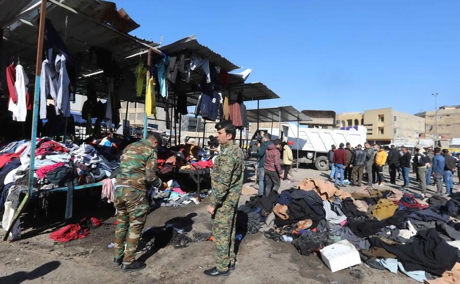 il luogo dell attentato (foto ansa epa)