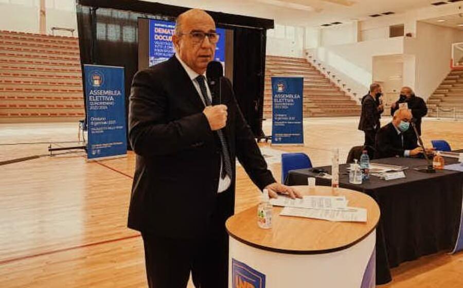 il presidente figc gianni cadoni (foto serreli)