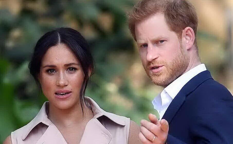 il principe harry e meghan markle (archivio l unione sarda)