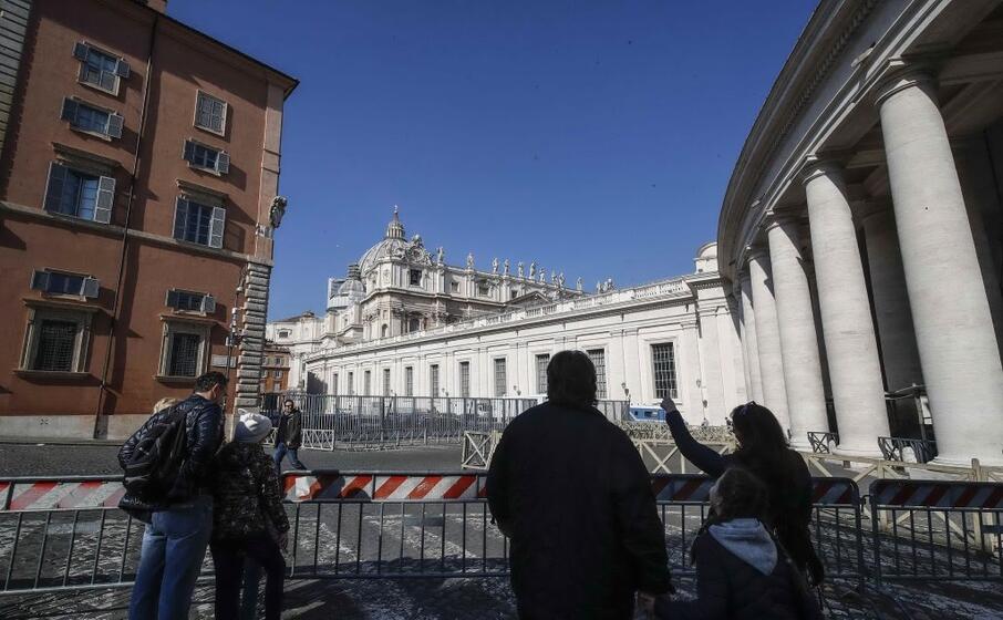la basilica di san pietro (archivio l unione sarda)