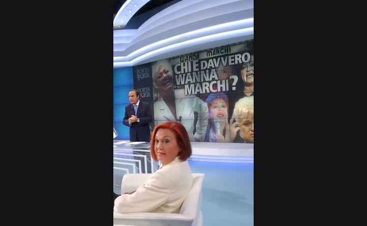 ospite in tv da bruno vespa