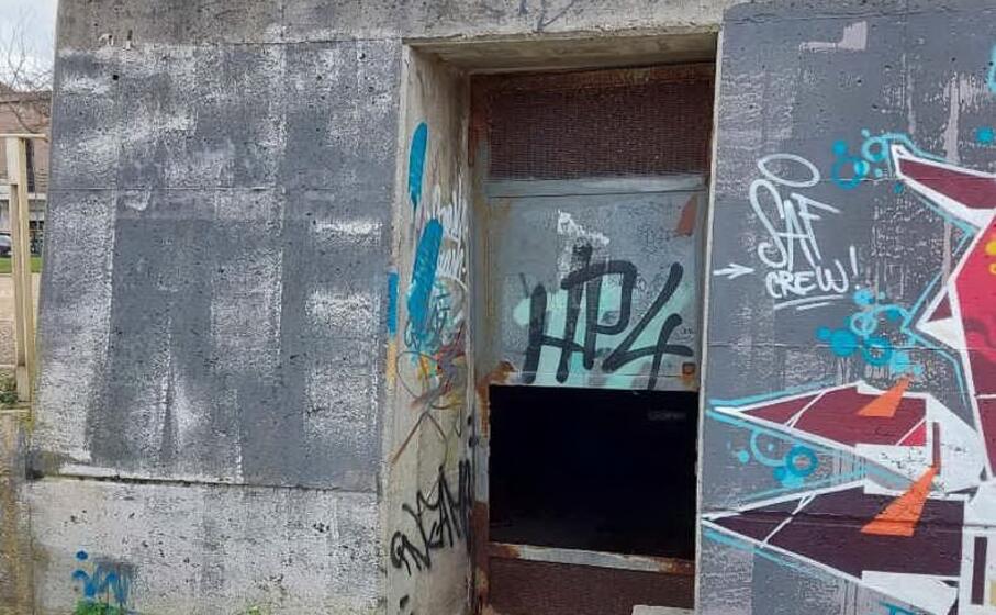 la struttura danneggiata (l unione sarda pala)