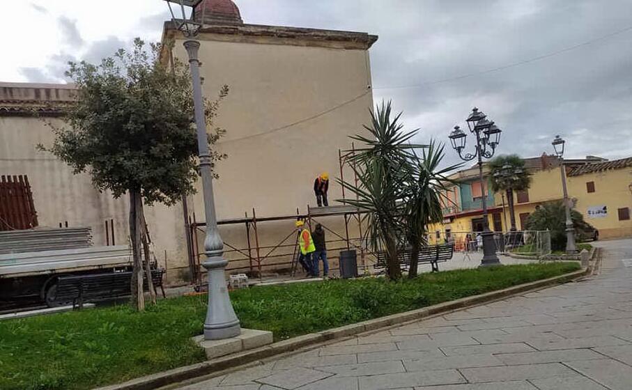 i lavori (foto serreli)