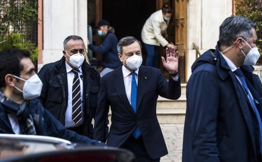 mario draghi (ansa)