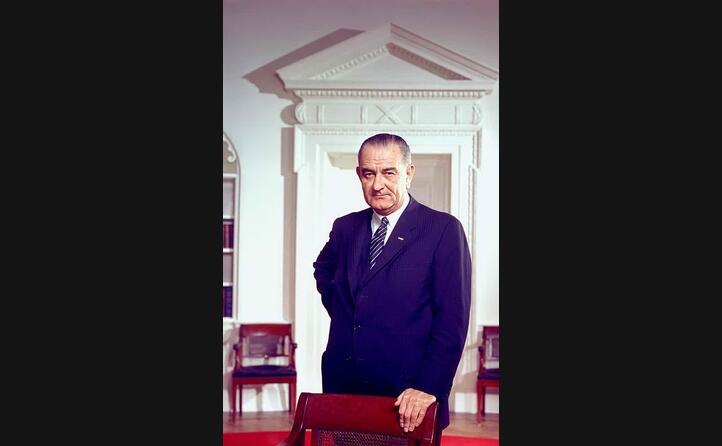 il presidente usa lyndon johnson