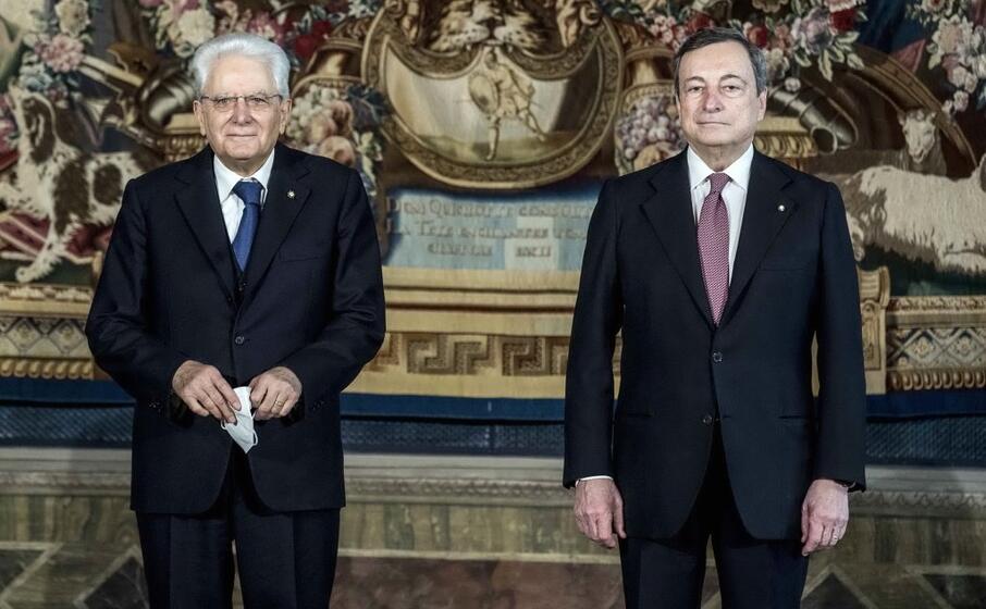 draghi e mattarella