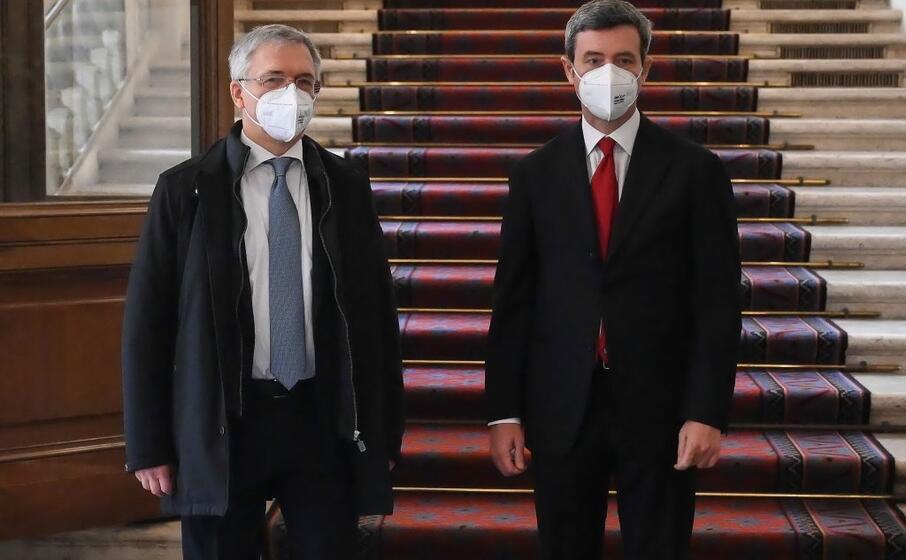 franco e orlando rispettivamente al mef e al lavoro