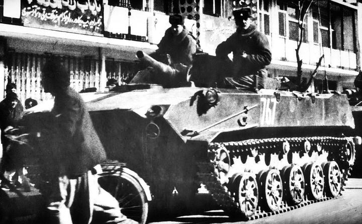 un veicolo sovietico