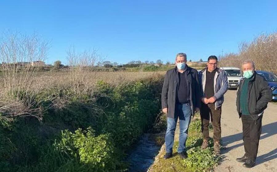 il sopralluogo (foto concessa)